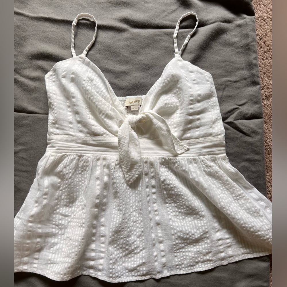 The Loft - White Tank Top